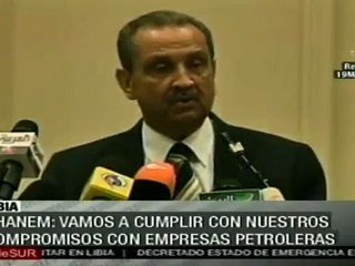 Ghanem: cumpliremos con compromisos con empresas extranjeras