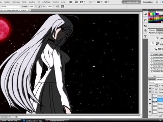 [Time Lapsed Art] Living in a Red World - Moka