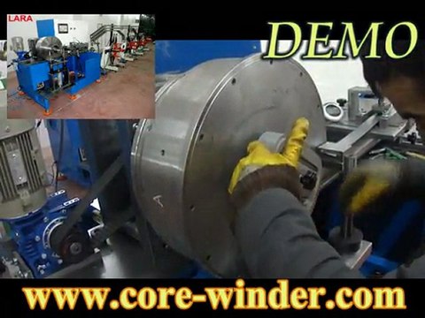 The Rectangular-Toroidal core winder for transformers