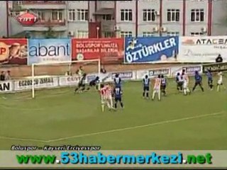 Boluspor: 0 - Kayseri Erciyesspor: 1