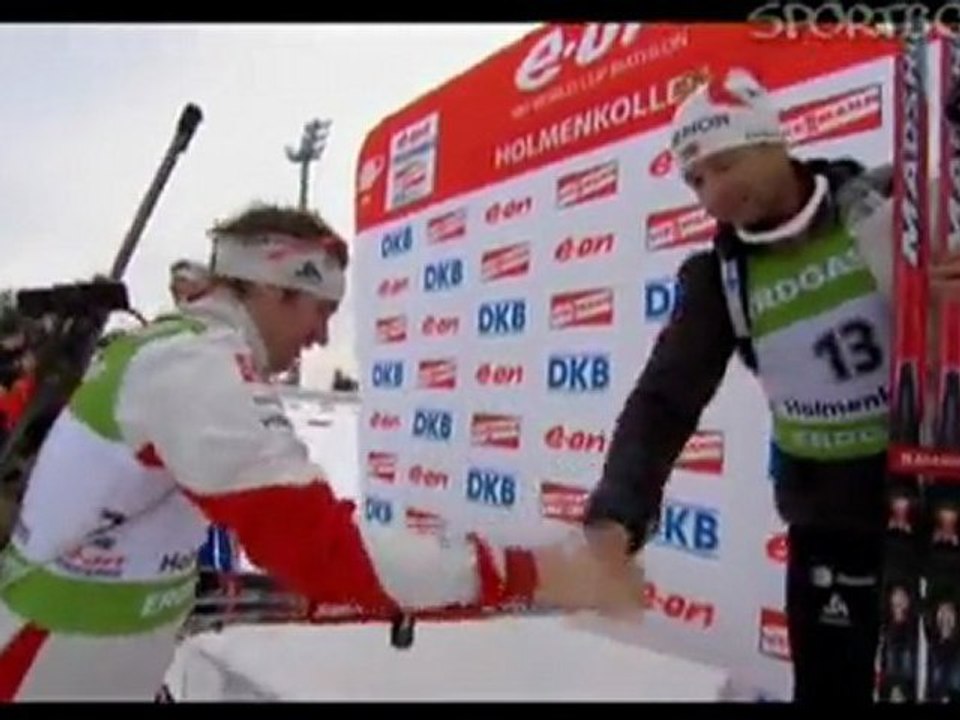 Мужчины. Масс-старт. Награждение