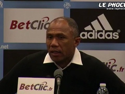 OM-PSG : la réaction de l'entraîneur parisien A. Kombouare