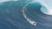 Surfing A Huge Insane Wave!