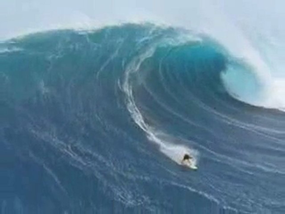 Surfing A Huge Insane Wave!