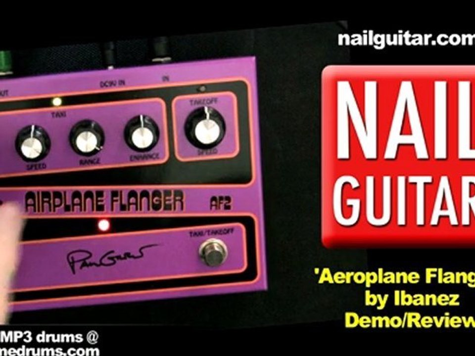 Paul Gilbert Airplane AF2 Flanger by Ibanez - Guitar ...