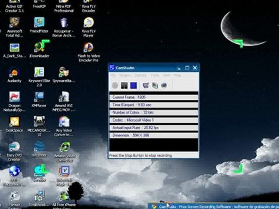 Creando Videos con Camstudio.Avi