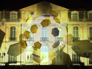 Adidas « is all in » mapping 3D à Marseille
