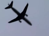 Embraer 190 Air France take off from Clermont Ferrand LFLC CFE to Paris CDG