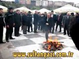 SULTANGAZİ BELEDİYESİ NEVRUZ KUTLAMALARI ATEŞ