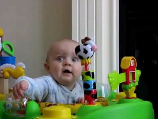 Bir korkuyor bir gülüyor!