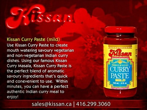 Kissan.ca Curry Paste (mild) | Authentic East Indian Spices Oils Dairy Products