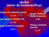 Cantonales 2011: Soulaines-Dhuys, les résultats