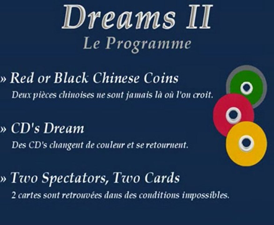 Animation Mariage et Soirée - Spectacle de Magie Dreams II - Moonlight Animations