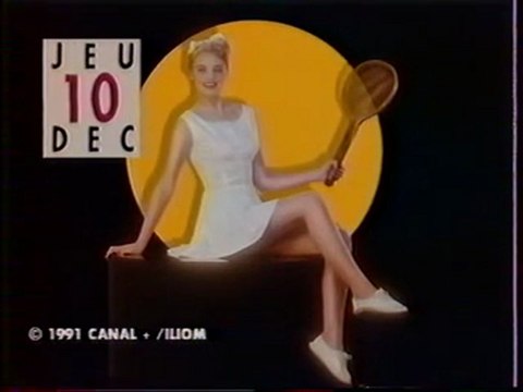 Jingle Pin Up Du 10 Decembre 1991 Canal+