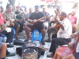 Groupe de musiciens à Papeete