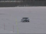 BMW i8 spied sliding on ice