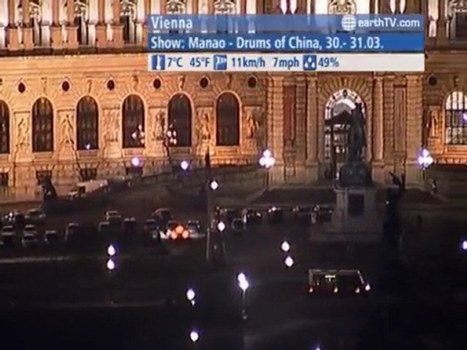 Hamburg - Germany, St. Andrews - Canada, Los Angeles - USA, Vienna - Austria, Agadir - Morocco, Seattle - USA, Ekaterinburg - Russia