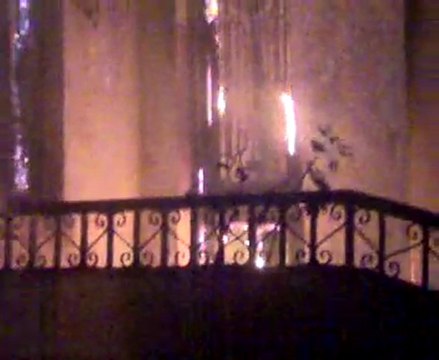 Mettre le feu au siège du parti au pouvoir Hosni Moubarak Egypte