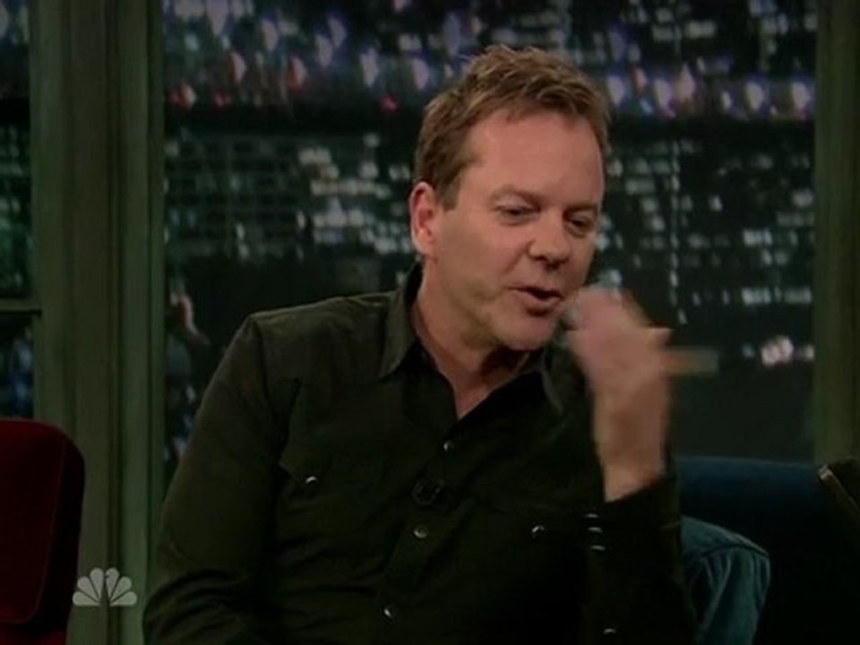 Kiefer Sutherland on Jimmy Fallon