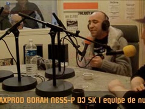 L'équipe de nuit Featuring l'émission du 18/03/2011 aperçu freestyle lax rap algerien