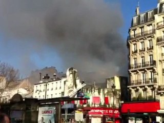 L'Elysée-Montmartre en feu