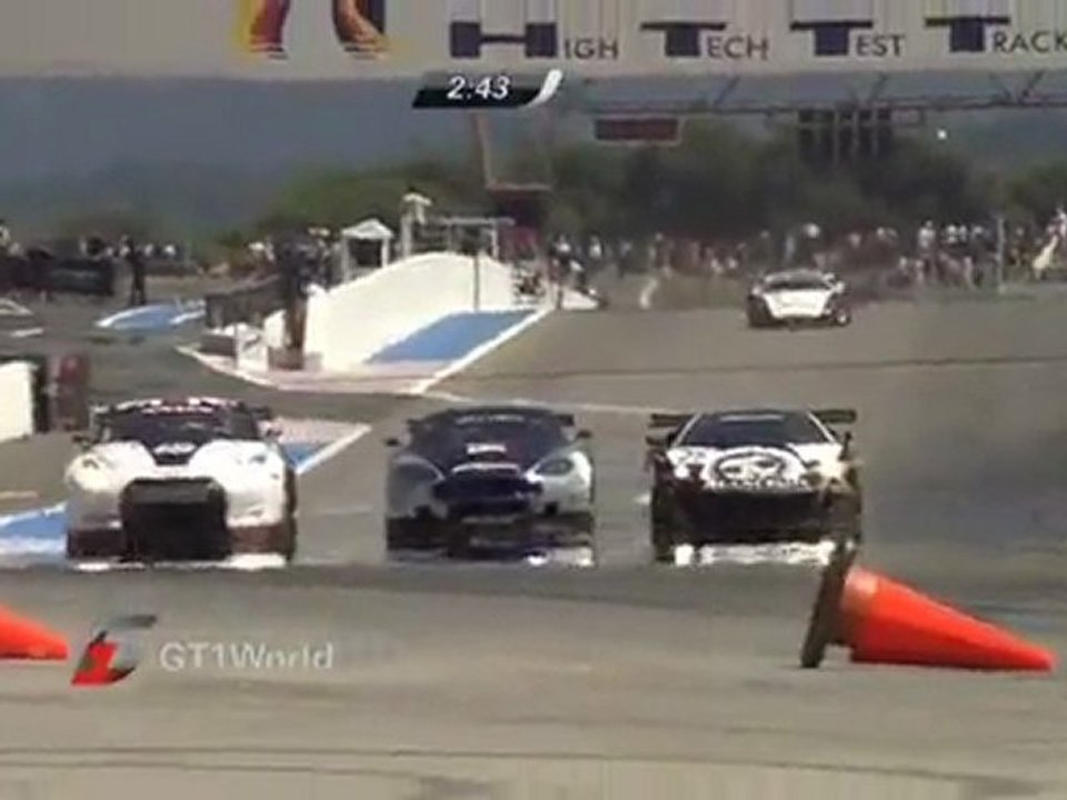 GT1 Jamies Team Radio During Overtake