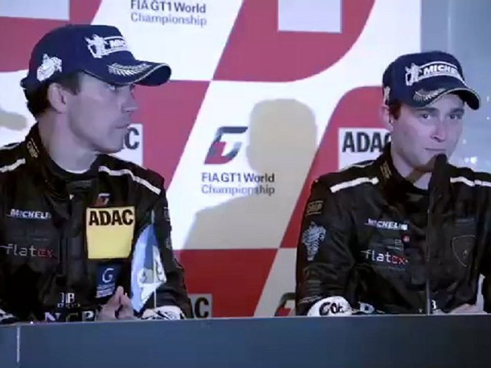 gt1 nurburgring post champ race conference
