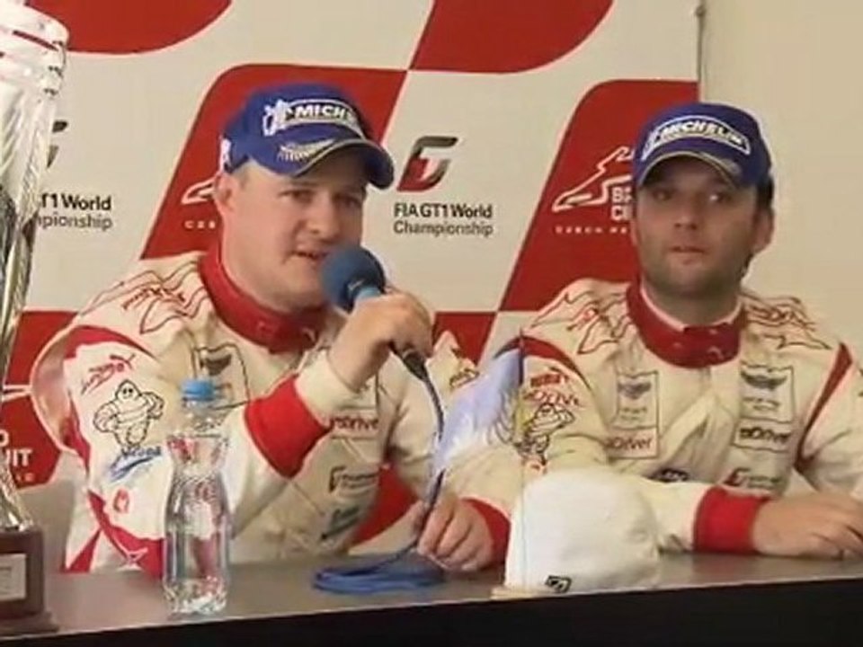 Brno GT1 Championship Race Press Conference