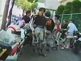 moto et motards japonais