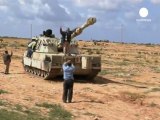 Los rebeldes libios ganan terreno al abrigo de la...