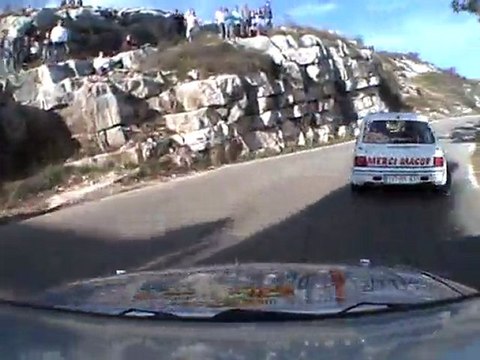 rallye de Vence 2010 ES1 montée du col de VENCE
