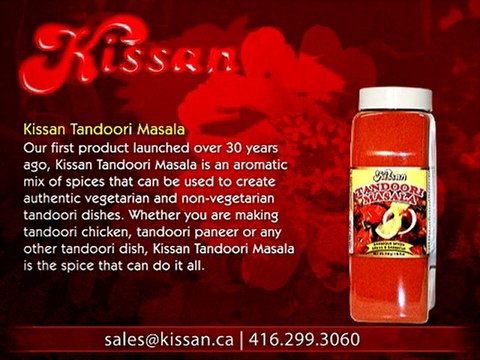 Kissan.ca Tandoori Masala | | Authentic East Indian Spices Oils Dairy Products