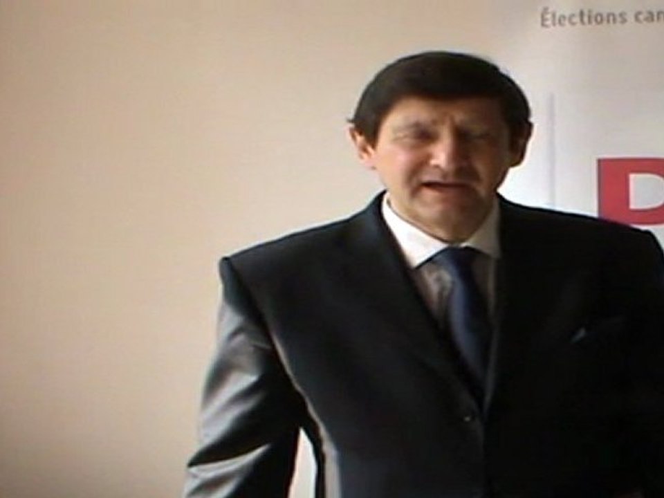 Patrick Kanner analyse les résultats du 1er tour