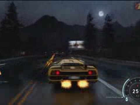 Need for Speed: Hot Pursuit Xbox 360 - Lamborghini Untamed DLC - Lamborghini Diablo SV Gameplay