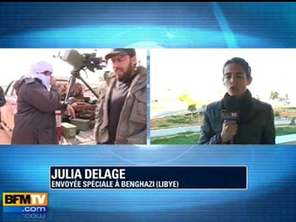 Insurgés satisfaits de l’intervention en Libye