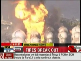 Les images choc du séisme au Japon