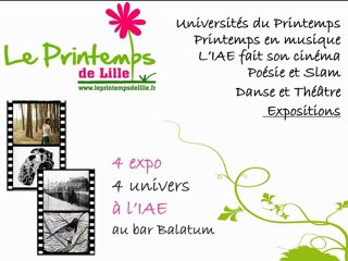 Festival du Printemps de Lille : les expositions