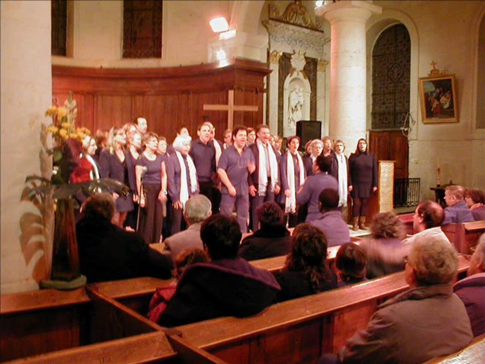 Concert Gospel Eglise Brain sur Allonnes 19 mars 2011