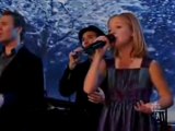Jackie Evancho Silent Night with the Canadian Tenors (12.13.2010)