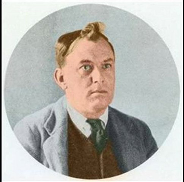 Aleister Crowley in colors