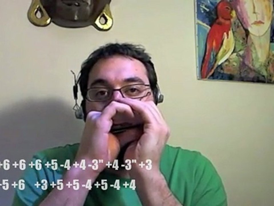 Tom Sawyer avec tablature harmonica