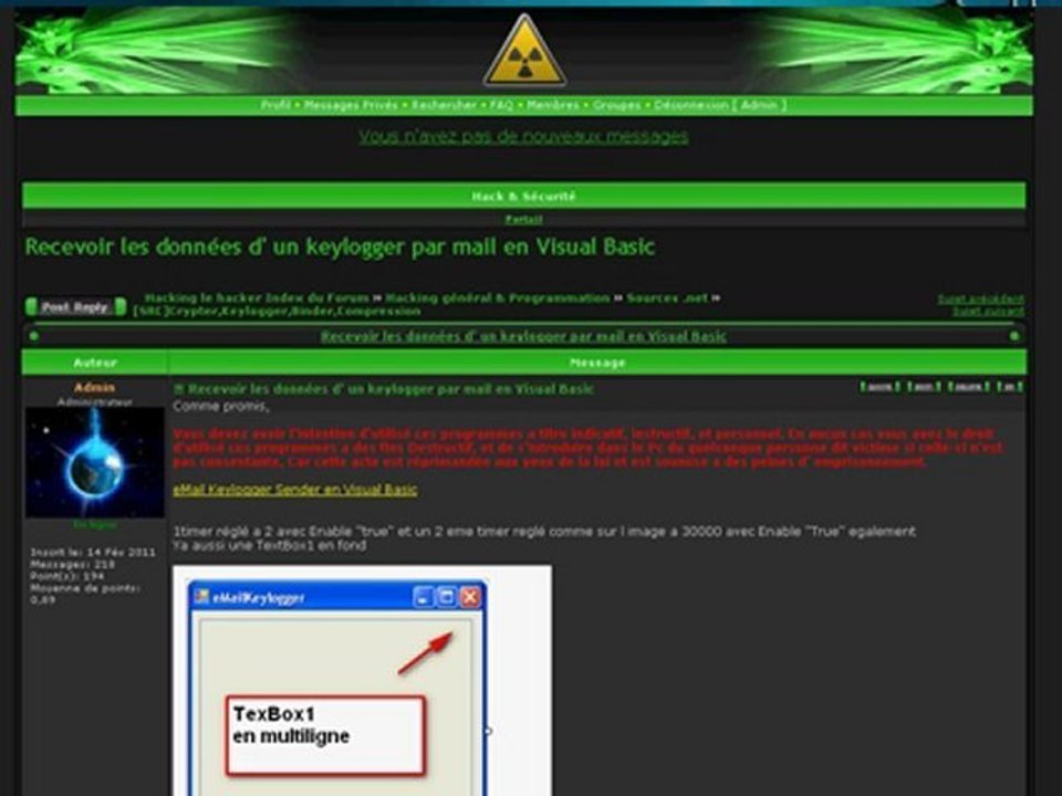 comment faire un keylogger