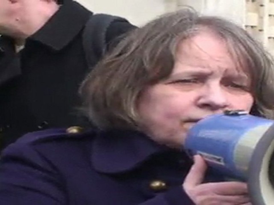 Lindsey German - Emergency Protest - Stop the Bombing ...