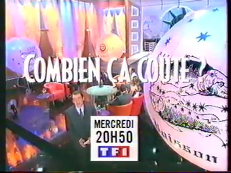 Bande Annonce De L'emission Combien ça Coute Février 1998 TF1