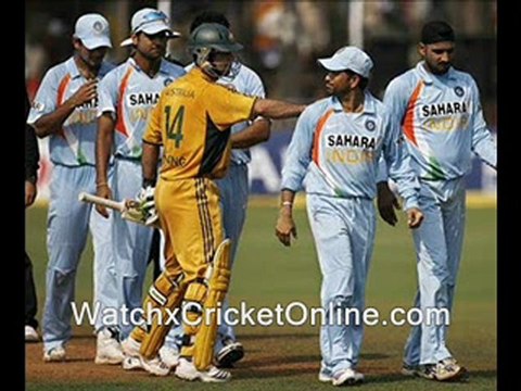 LIVE Australia vs India 2nd Quarter Final Match 24 march