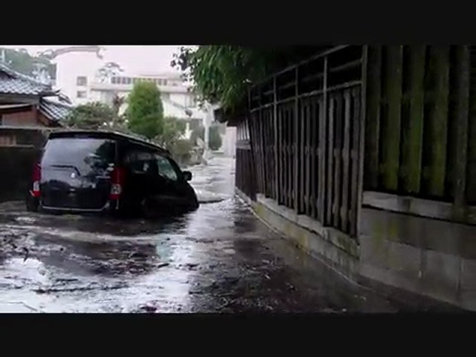東日本大震災 茨城県北茨城市磯原町津波被害