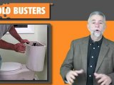 A leaky toilet gasket can cause severe water damage