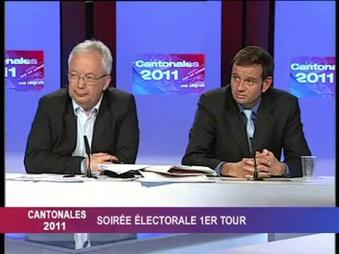 CANTONALES 2011 Soirée du 1er tour 3/6