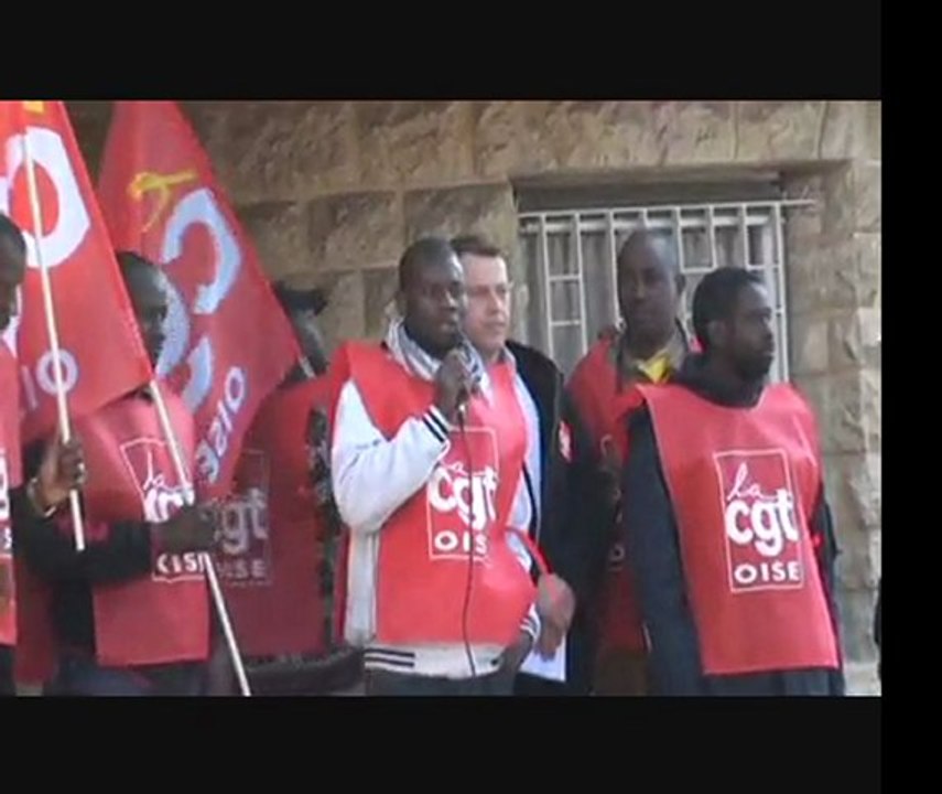 Travailleurs sans papiers Préfecture le 22 03 11