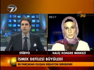 22 Mart 2011 Emine Okumuş ismek defilesi 3G Canlı yayın